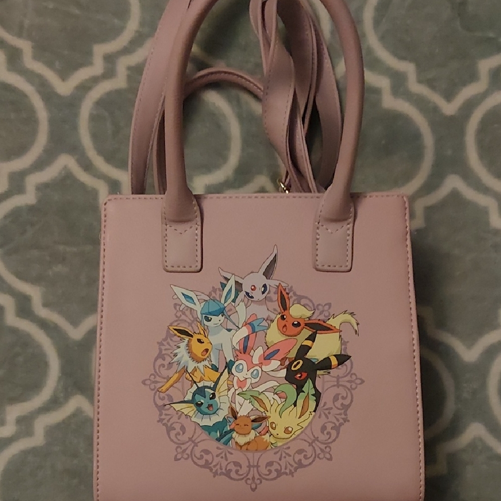 Loungefly Pink Mini Bag with Character Design